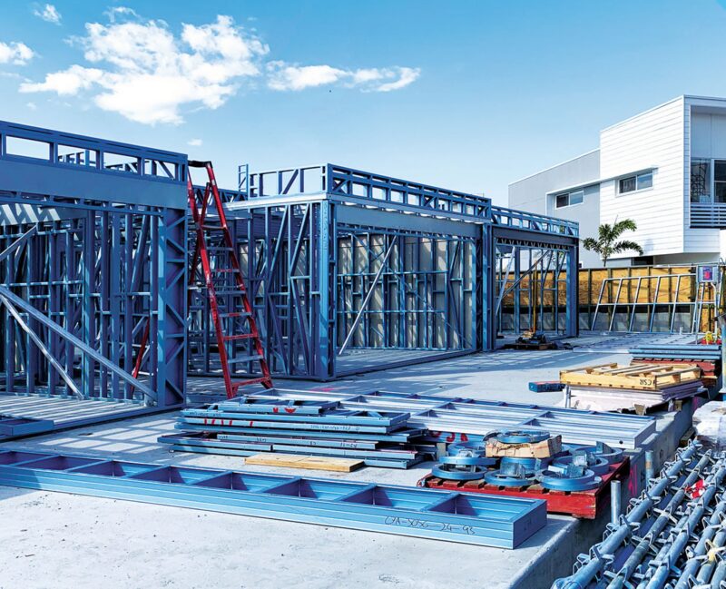 Australian Framing Solutions and VUE Terrace Homes Project